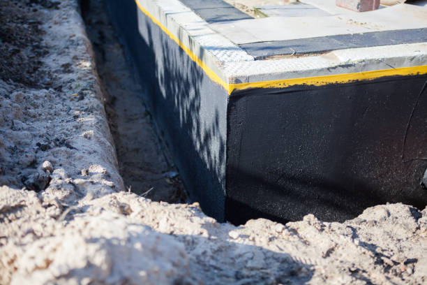 Professional Waterproofing technician working in Fanwood, NJ